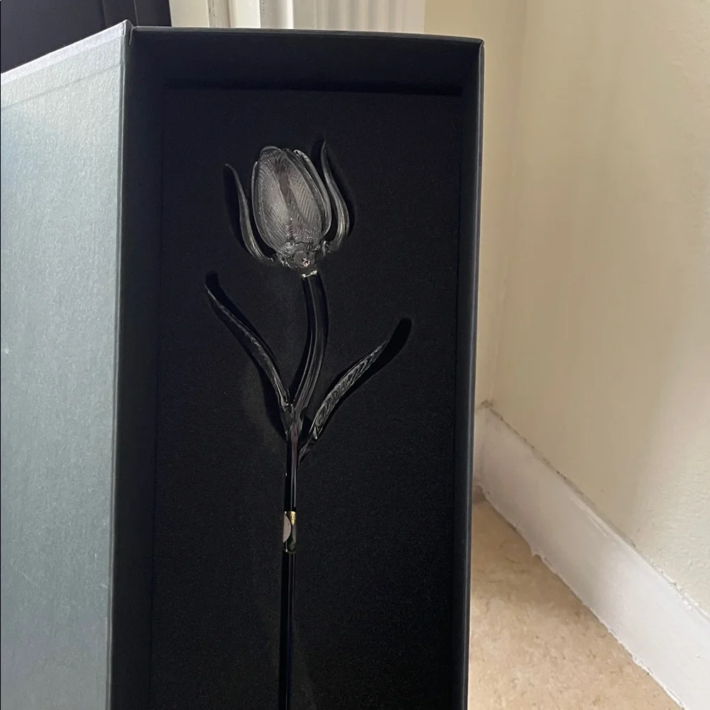 Waterford Fleurology Tulip Flower NIB - Picture 6 of 6